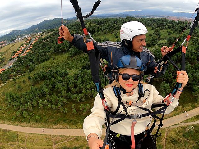 Bono regalo vuelo parapente